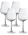 Villeroy & Boch Rose Garden White Wine Glass, Set Of 4