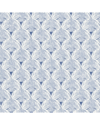 Nuwallpaper Blue Manila Peel & Stick Wallpaper In Blue