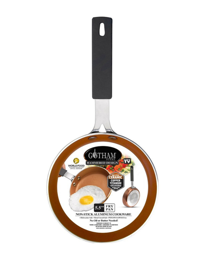 Gotham Steel Hammered Copper Nonstick 5.5in Fry Pan