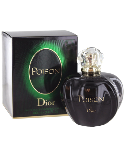 Dior Women's 3.3oz Poison Eau De Toilette Spray In Black