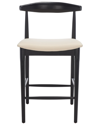 Safavieh Lionel Retro Counter Stool In Black
