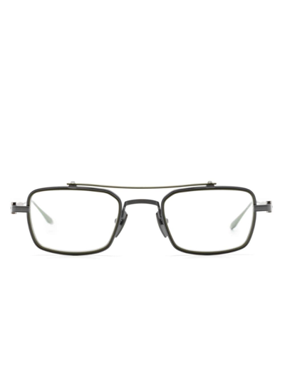 Akoni Square-frame Glasses In Black