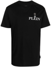 PHILIPP PLEIN SS ICONIC PLEIN ROUND-NECK T-SHIRT