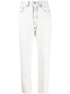 LEVI'S BLEACHED-EFFECT TAPERED JEANS