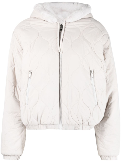 Moose Knuckles Parklawn Hooded Jacket In Neutrals