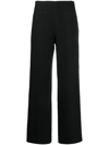 SANDRO TAILORED WIDE-LEG TWEED TROUSERS
