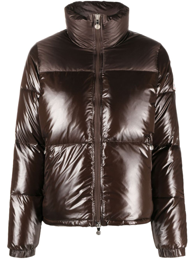 Pyrenex Goldin 3 Padded Puffer Jacket In Brown