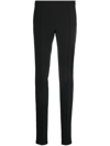 SEMICOUTURE HIGH-WAISTED SLIM-CUT TAPERED TROUSERS