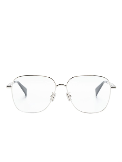 Kenzo Oversize Square-frame Glasses In White