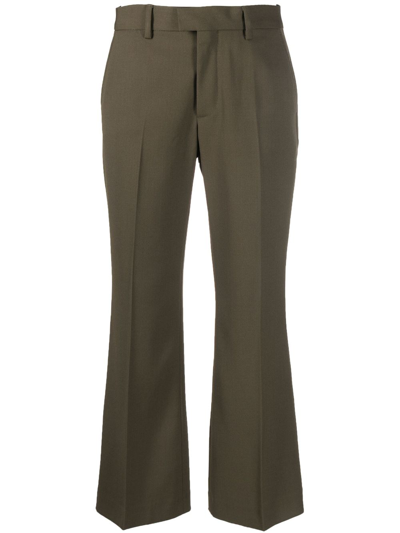 Closed Wharton Flared Trousers In Green