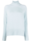 ALLUDE HIGH-NECK KNITTED JUMPER