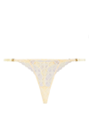 BORDELLE ALTA EMBROIDERED THONG