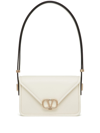 Valentino Letter Shoulder Bag In White