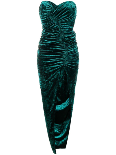 slim fit dress slacks Emerald Green Velour Wrapover 3/4 Sleeve Midi Dress – Pretty Kitty Fashion