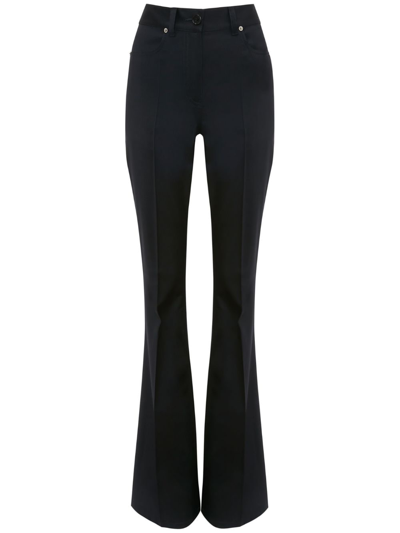 Jw Anderson Flared Trousers In Black