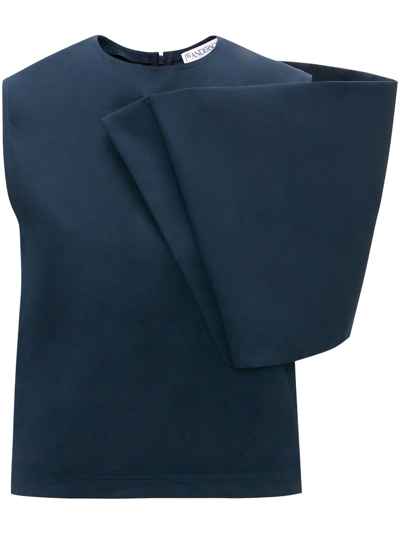 Jw Anderson Sleeveless Kite Top In Blue