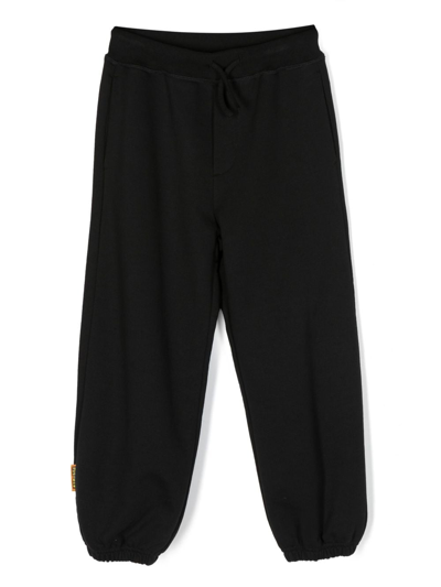 Dsquared2 Kids' Logo-print Cotton Track Pants In Black