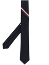 Thom Browne Rwb-stripe Wool Tie In Blue