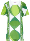 PUCCI GRAPHIC-PRINT SHORT-SLEEVE MINIDRESS