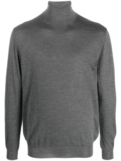 MALO ROLL-NECK FINE-KNIT JUMPER