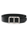 TOM FORD LOGO-BUCKLE LEATHER BELT