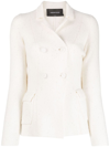 Fabiana Filippi Sequin-embellished Double-breasted Cardigan In Neutrals