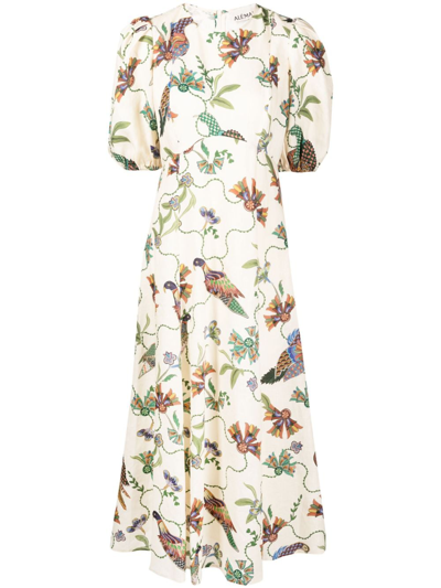 knee length dresses for ladies ALEMAIS - BIRDIE MINI DRESS main image 0