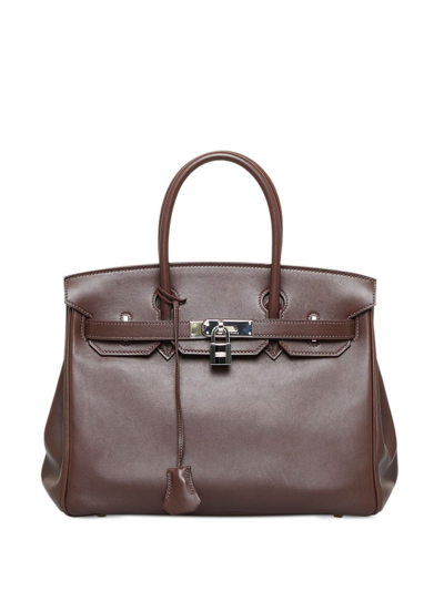 Pre-owned Hermes 2008  Birkin 30 Handbag In Brown