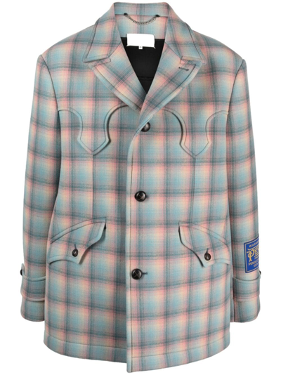 Maison Margiela Pendleton Tartan Jacket In Multicolor