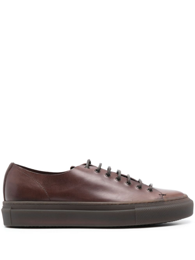 Buttero Tanino Low-top Sneakers In Brown