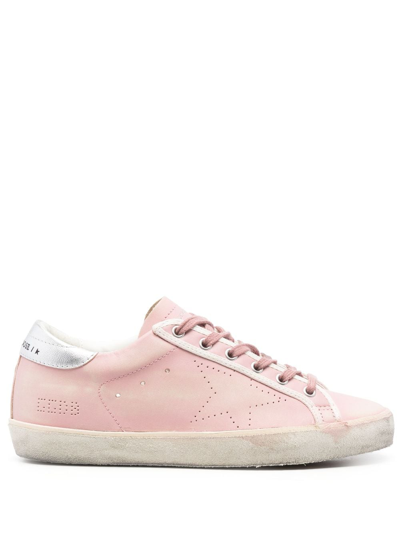 Golden Goose Superstar Low-top Trainers In Pink