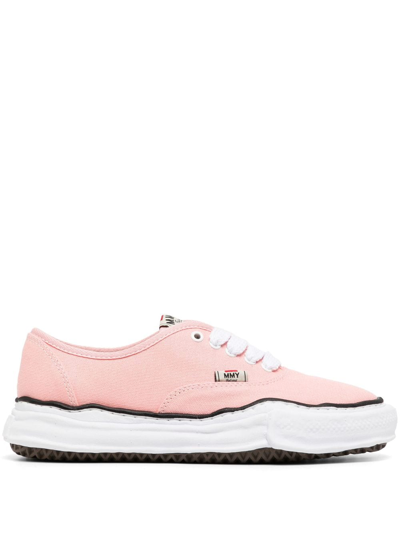 Miharayasuhiro Baker Og Sole Low-top Sneakers In Pink