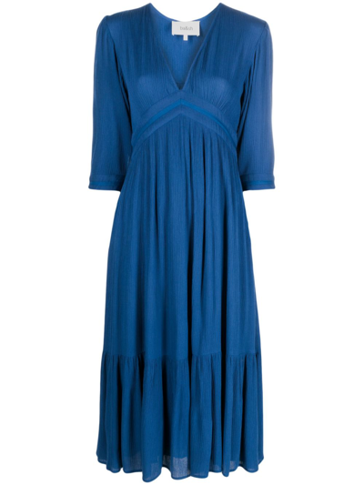 Ba&sh Saturne Dress In Blue