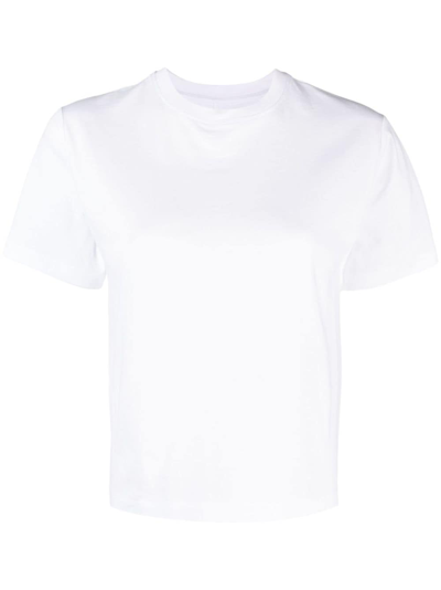 Armarium Plain Cotton T-shirt In White