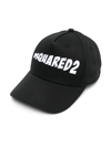 DSQUARED2 LOGO-EMBROIDERED COTTON BASEBALL CAP
