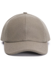 Ami Alexandre Mattiussi Logo-embroidered Curved-peak Cap In Brown