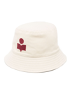 ISABEL MARANT HALEY LOGO-EMBROIDERED BUCKET HAT