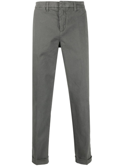 Fay Capri Tinto Capo Trousers In Grey