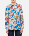Marni Floral Painting-print Button Down Shirt In Multicolour