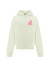 Palm Angels Hoodie In Pale Green