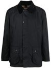 Barbour Ashby Long-sleeved Casual Jacket In Nero
