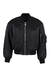 Givenchy Multi-pocket Zipped Bomber Jacket In Black