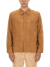 Séfr Maui Shirt In Marrone