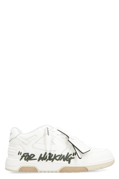 Off-white Out Of Office Low-top Sneakers In White Black