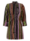 Dsquared2 Disco Queen Sequin-embellished Minidress In Multicolor