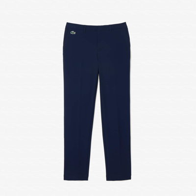 Lacoste Insulating Water Repellant Golf Pants - 33 In Blue