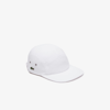 Lacoste Unisex Piqué Jockey Cap - M In White