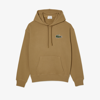 LACOSTE UNISEX LOOSE FIT ORGANIC COTTON HOODIE - XS
