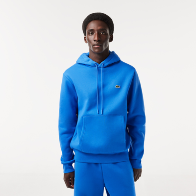 Lacoste Organic Cotton Hoodie - 3xl - 8 In Blue