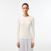 Lacoste Sweaters White In White